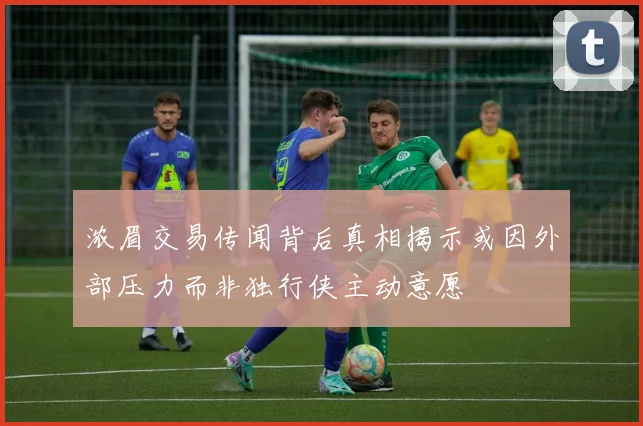 浓眉交易传闻背后真相揭示或因外部压力而非独行侠主动意愿
